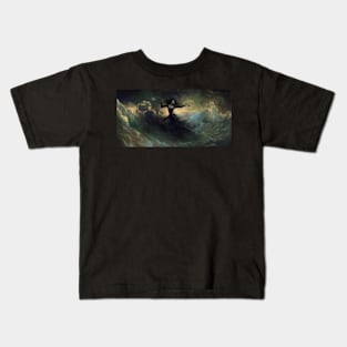 Yennefer over the sea. The Witcher Kids T-Shirt